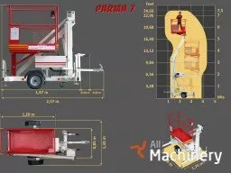 MATILSA Parma 7 Trailer mounted working platforms (2017 year) #115