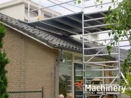 CUSTERS  Aluminium dormer scaffold Mason`s scaffolding (2017 year) #1196