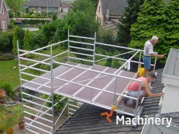 CUSTERS  Aluminium dormer scaffold Mason`s scaffolding #1196