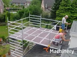 CUSTERS  Aluminium dormer scaffold Mason`s scaffolding (2017 year) #1196