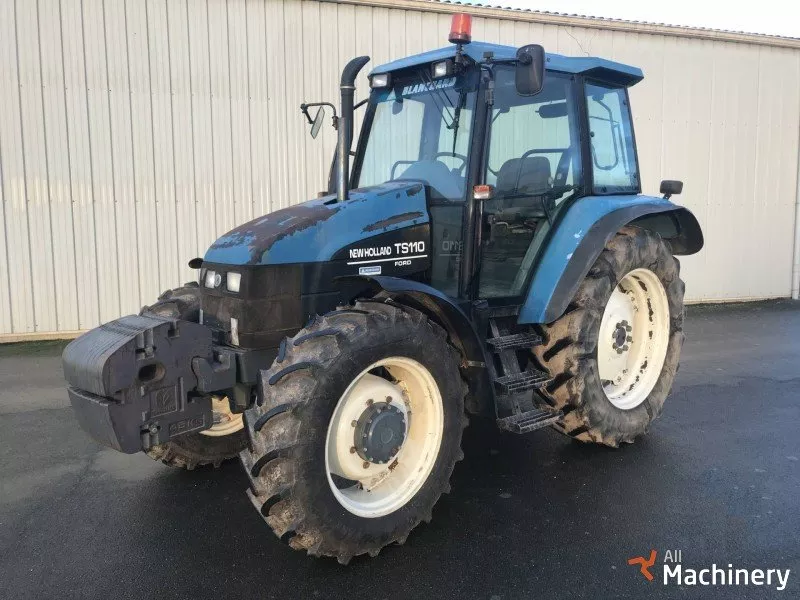 NEW HOLLAND TS110 4WD  Wheel tractors (1997 year) #1401