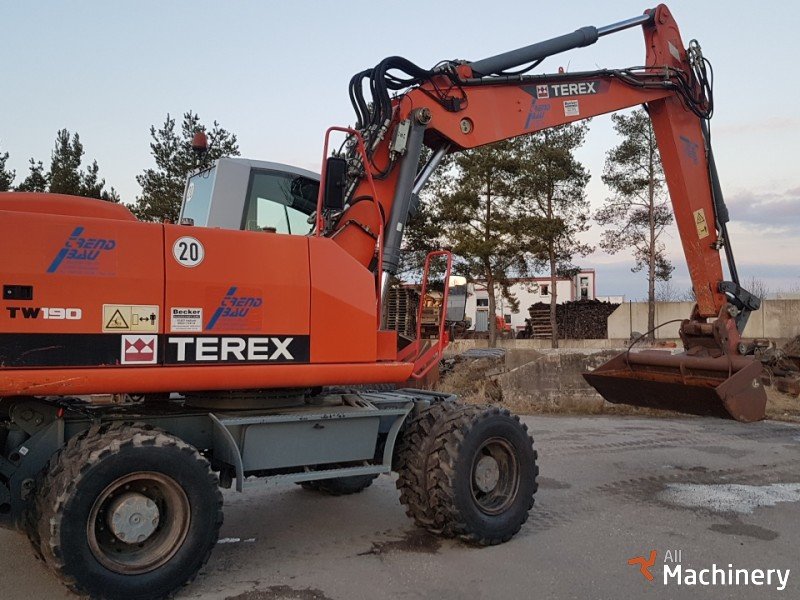 TEREX TW190 Wheel excavators #1424