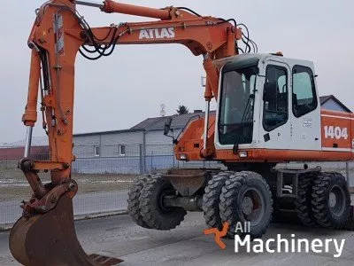 ATLAS 1404 Weel excavators for rent (2000 year) #1425