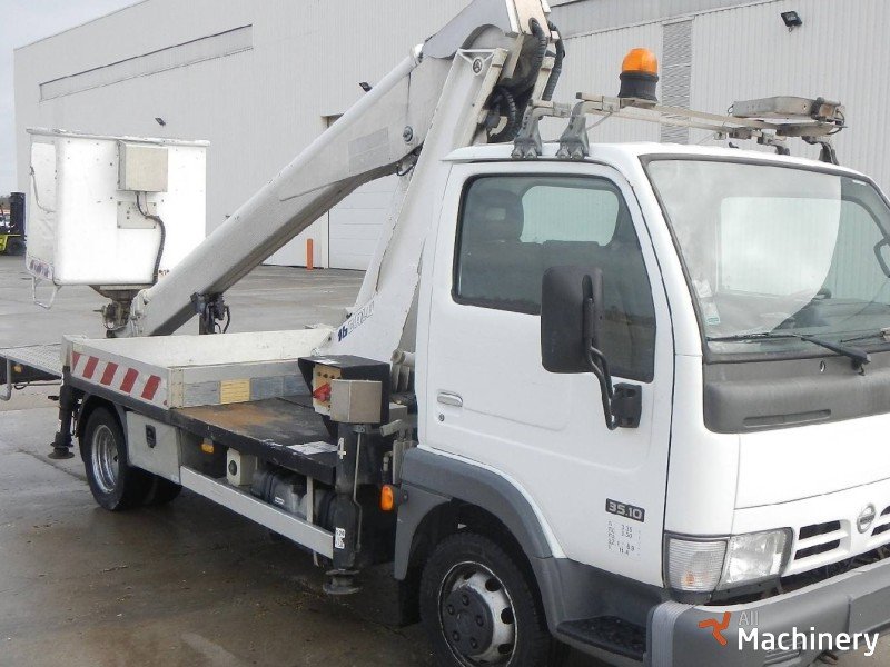 NISSAN CABSTAR 35.10 w/Multitel 160 Alu Truck mounted working platforms #1602