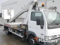 NISSAN CABSTAR 35.10 w/Multitel 160 Alu Truck mounted working platforms (2006 year) #1602