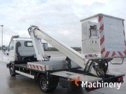 NISSAN CABSTAR 35.10 w/Multitel 160 Alu Truck mounted working platforms #1602