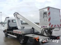 NISSAN CABSTAR 35.10 w/Multitel 160 Alu Truck mounted working platforms (2006 year) #1602