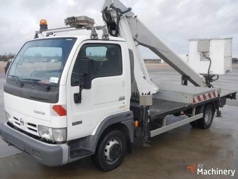NISSAN CABSTAR 35.10 w/Multitel 160 Alu Truck mounted working platforms (2006 year) #1602