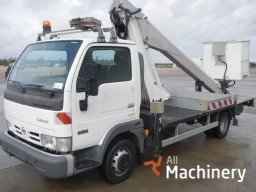 NISSAN CABSTAR 35.10 w/Multitel 160 Alu Truck mounted working platforms #1602