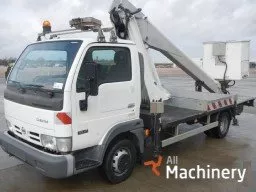 NISSAN CABSTAR 35.10 w/Multitel 160 Alu Truck mounted working platforms (2006 year) #1602