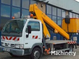 NISSAN Cabstar 35.10/Socage T16 Truck mounted working platforms (2006 year) #1604