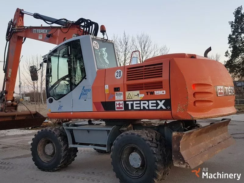 TEREX TW190 Weel excavators for rent (2009 year) #1624