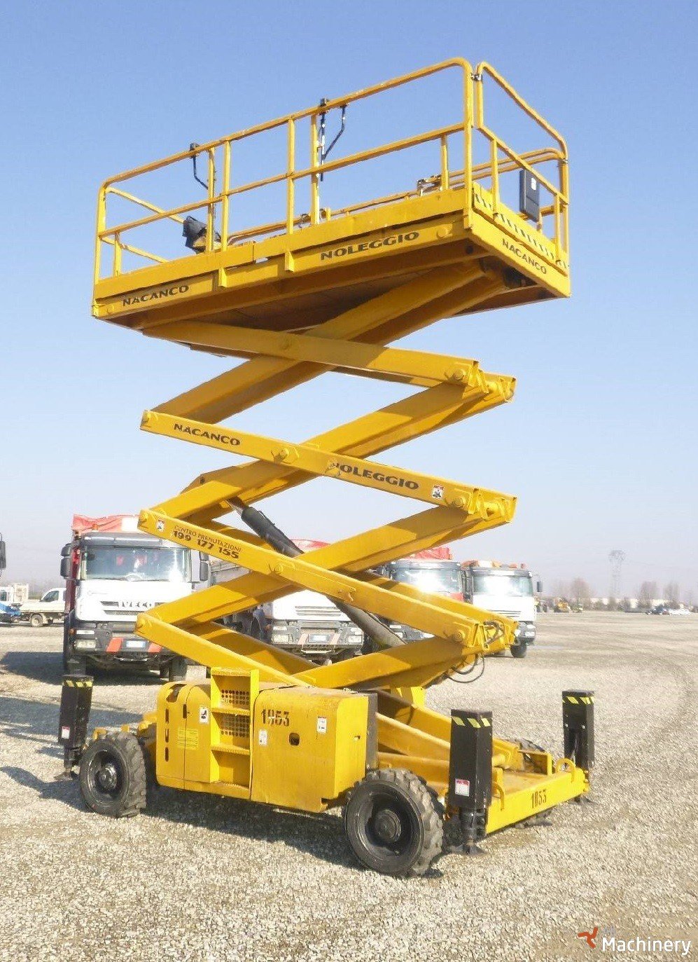 HAULOTTE H15SX Scissor lifts ID 1913 allmachinery