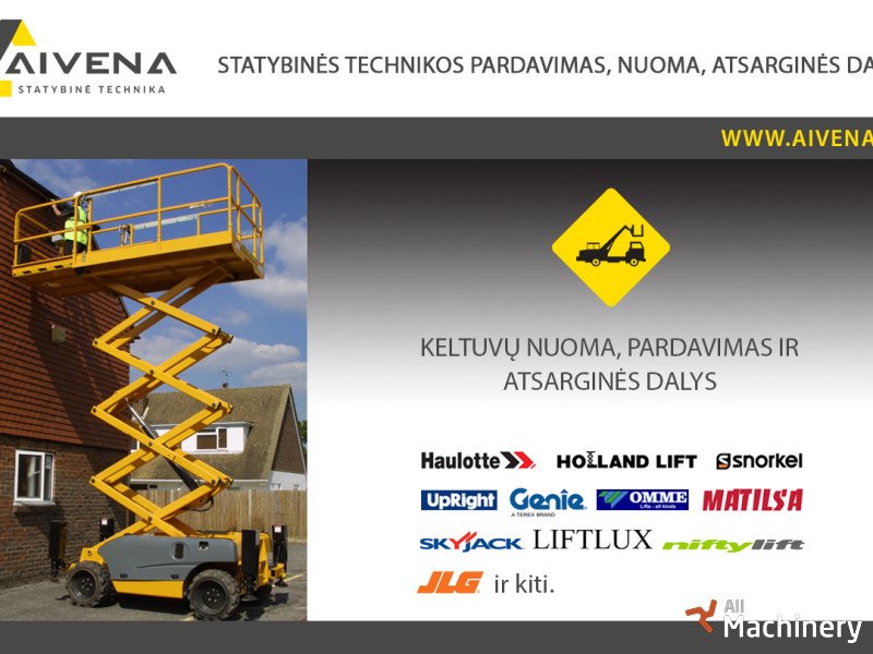CUSTERS Heavy duty Mobile scaffolds for rent #195