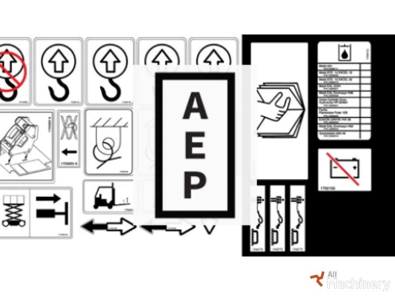 JLG Decal kit JLG 2902267 Other parts for working platforms (2020 year) #2710