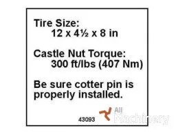 GENIE Decal Genie 43093 Other parts for working platforms (2020 year) #2750