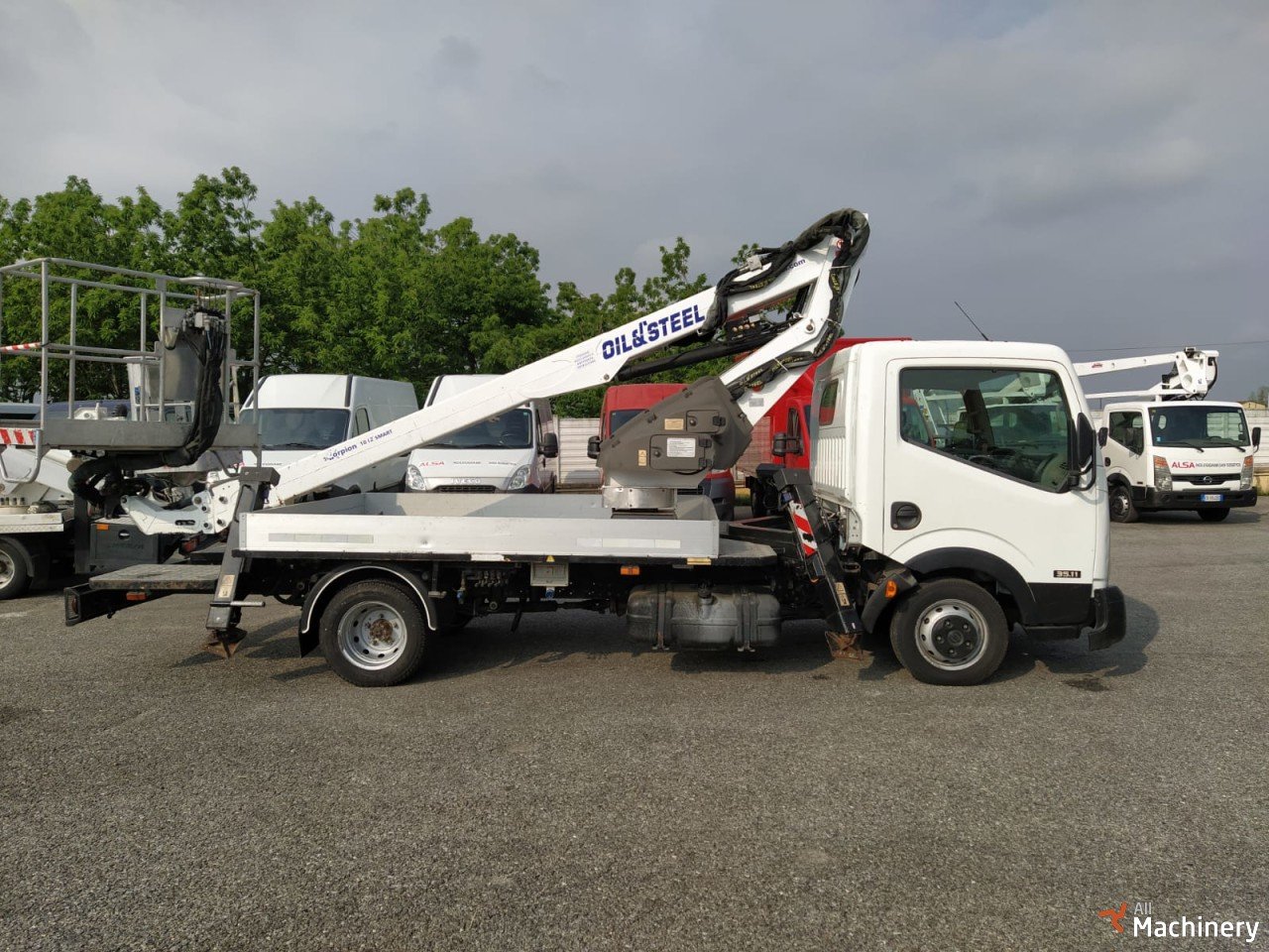 OIL&STEEL OIL STEEL Truck mounted working platforms ID 2752 allmachinery