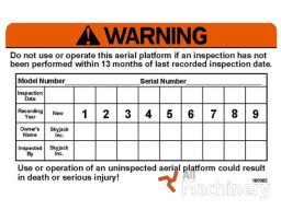 SKYJACK Skyjack 109985 Other parts for working platforms (2020 year) #2772