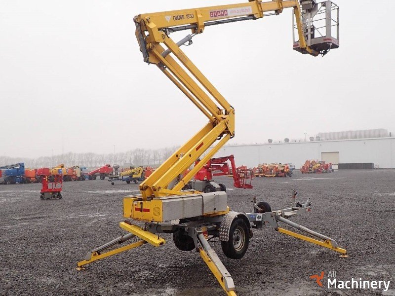 OMME 1830EBZX Trailer mounted working platforms #3462