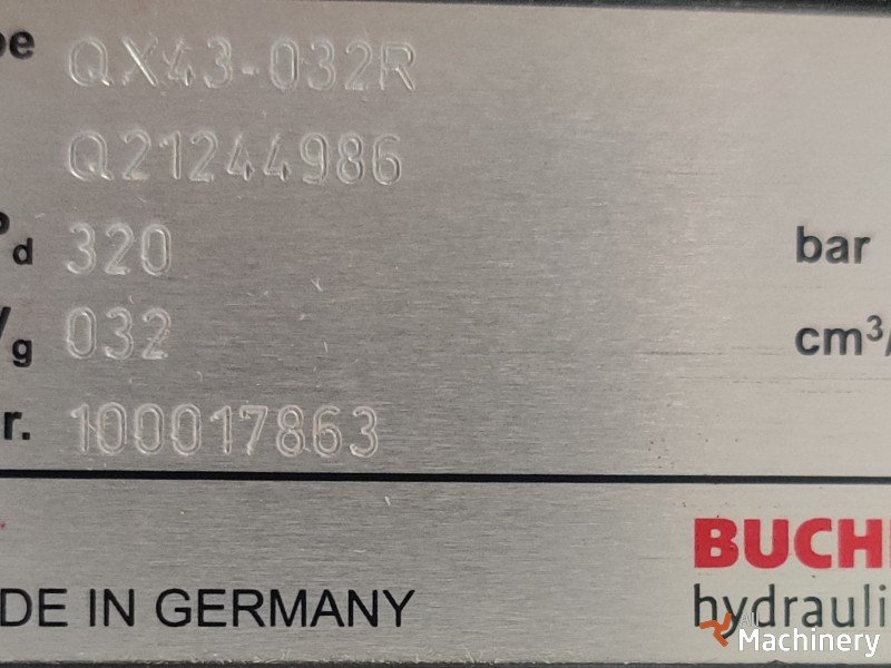 OTHER BUCHER QX43-032R Internal gear pump keltuvų hidraulinės sistemos dalys #3870