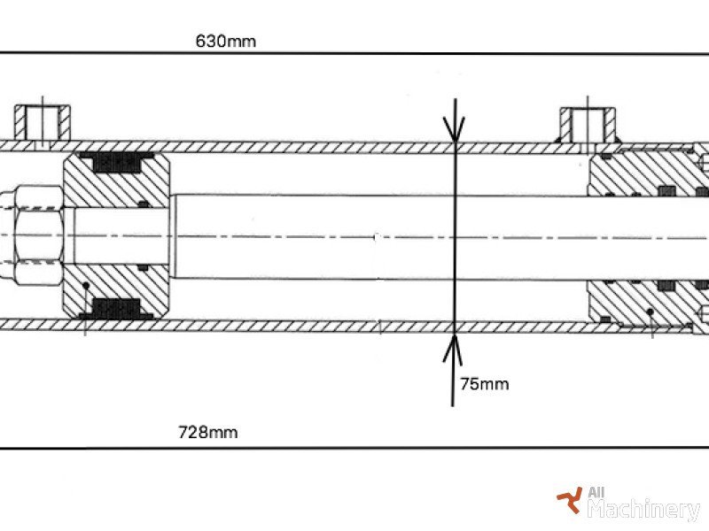 BOMAG 506202171 Bulldozer & pipeline hydraulics #4235