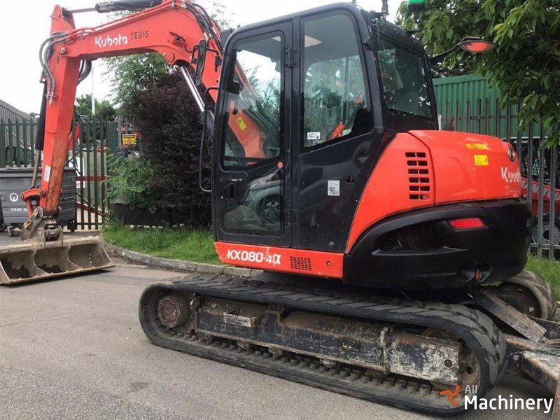 KUBOTA KX080-4 Midi excavators 7-12 t. #5212