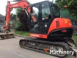 KUBOTA KX080-4 Midi excavators 7-12 t. (2018 year) #5212