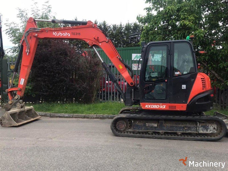 KUBOTA KX080-4 Midi excavators 7-12 t. #5212