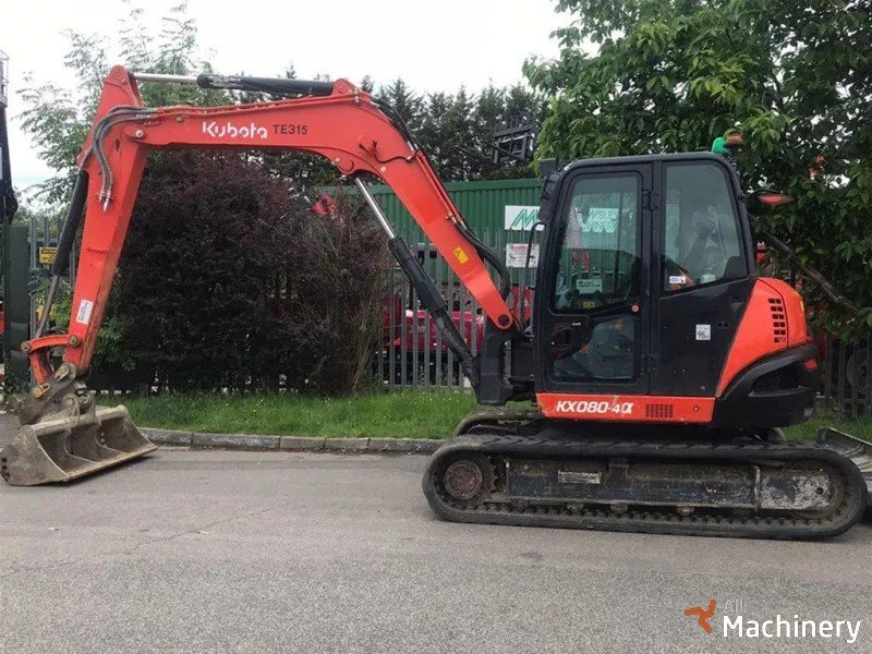 KUBOTA KX080-4 Midi excavators 7-12 t. (2018 year) #5212
