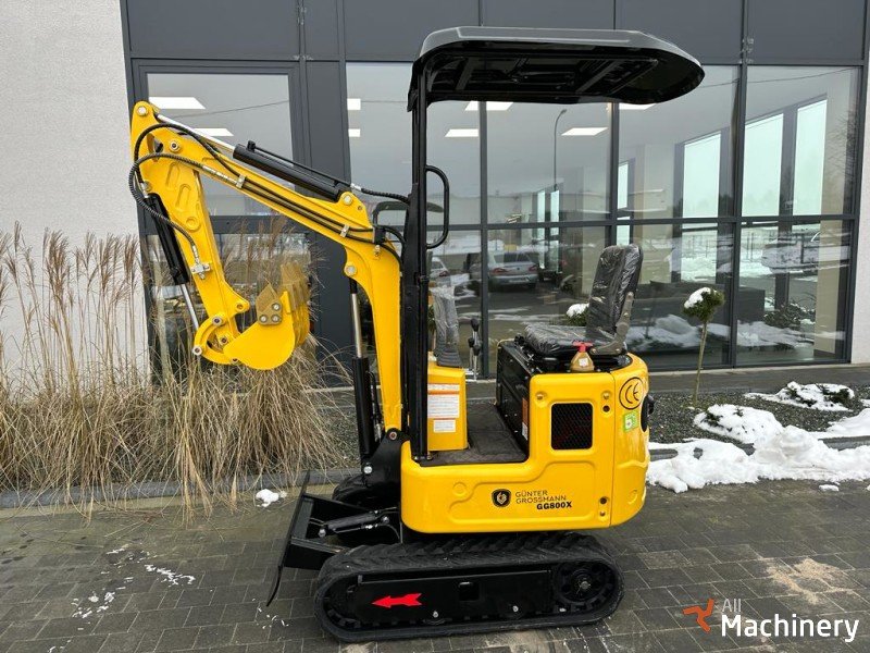 GUNTER GROSSMANN GG800X Mini excavators 1-7 t. #5249