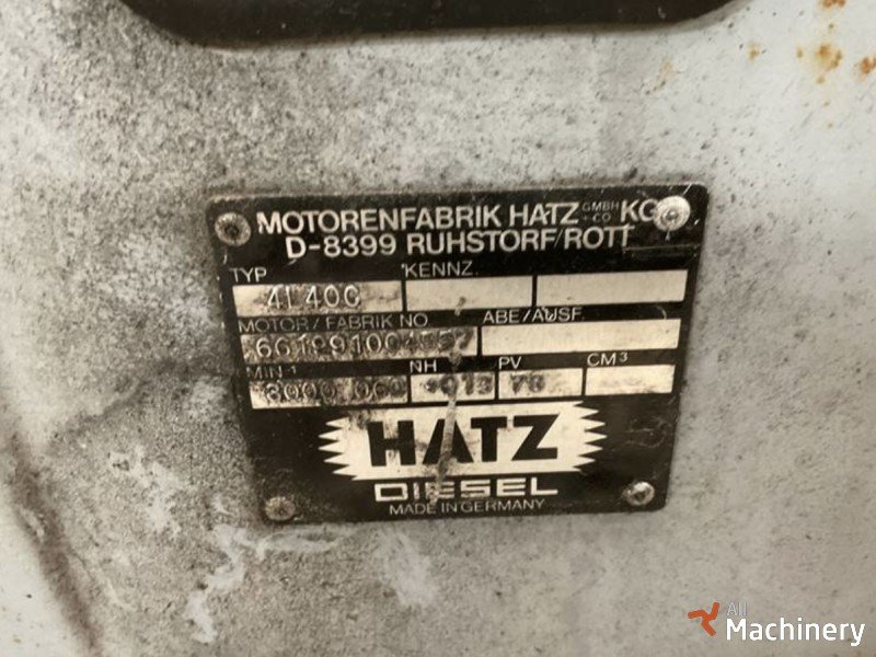 HATZ 4L40C Used diesel engines #5500