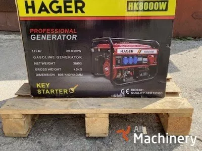 OTHER Hager HK8000W Generators <10 kw (2023 year) #5573