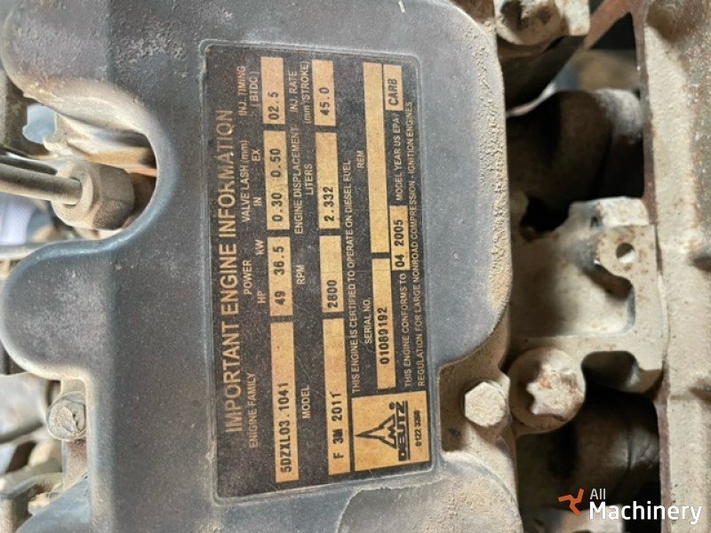 DEUTZ F3M2011 Used diesel engines #5913