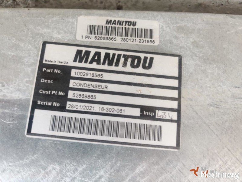 MANITOU 706214 air conditioning radiator Telescopic handlers (2021 year) #6556