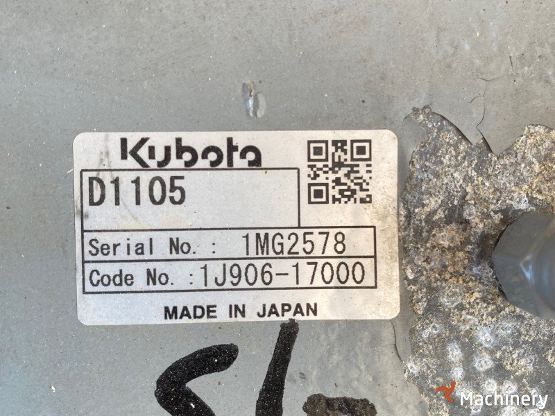 KUBOTA D1105 Used diesel engines #6697