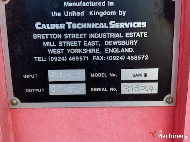 OTHER MCA & Calder Sam 3 Generators <10 kw #6785