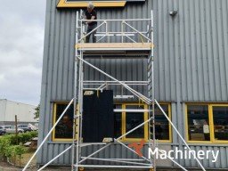 CUSTERS saules paneliu keltuvas Mobile scaffolds #6914