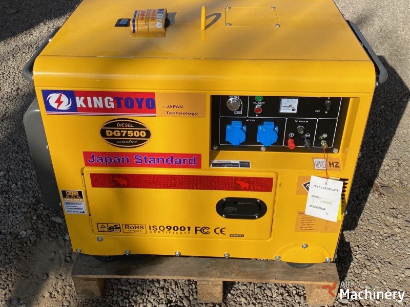 OTHER King Toyo DG7500 Generators <10 kw #6938