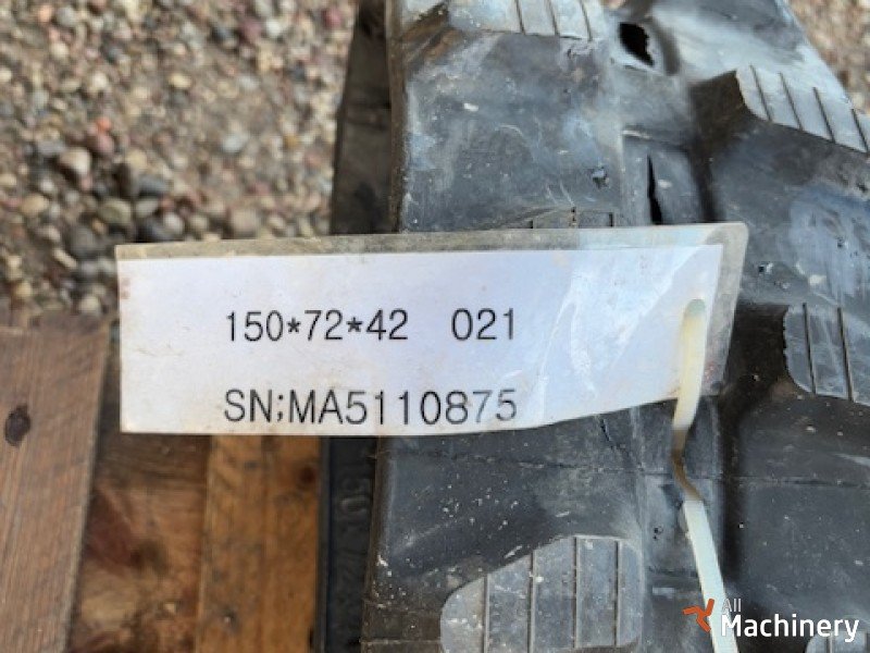 YANMAR Rubber tracks 150X72X42 Excavator undercarriage spare parts #7125