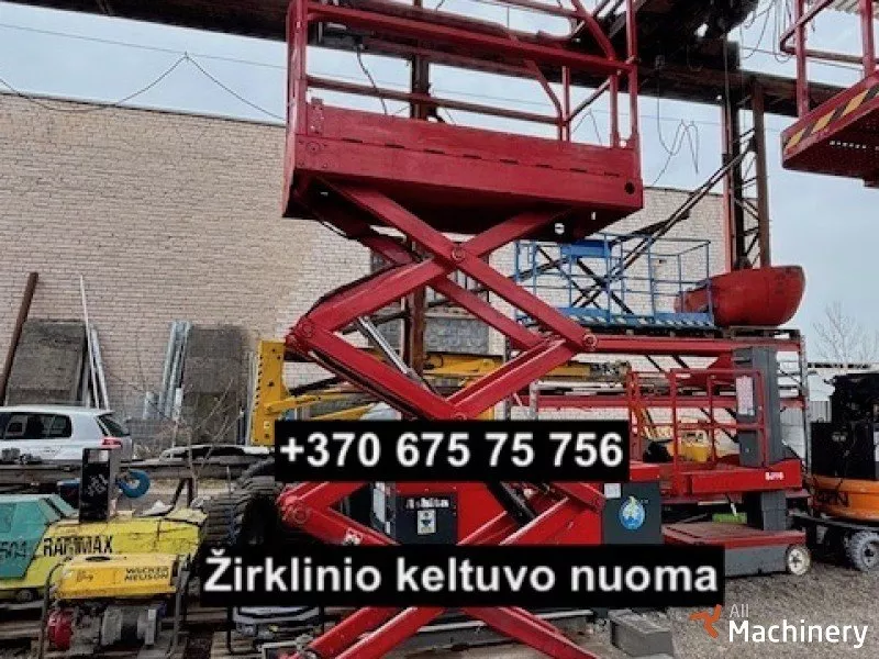 HAULOTTE Optimum 6 Scissor lifts for rent (2010 year) #7522