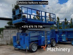 GENIE keltuvų Scissor lifts for rent #7524