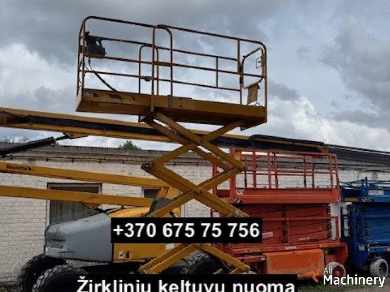 HAULOTTE Optimum 8AC Scissor lifts for rent (2016 year) #7777