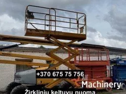 HAULOTTE Optimum 8AC Scissor lifts for rent (2016 year) #7777