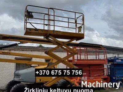 HAULOTTE Optimum 8AC Scissor lifts for rent (2016 year) #7777