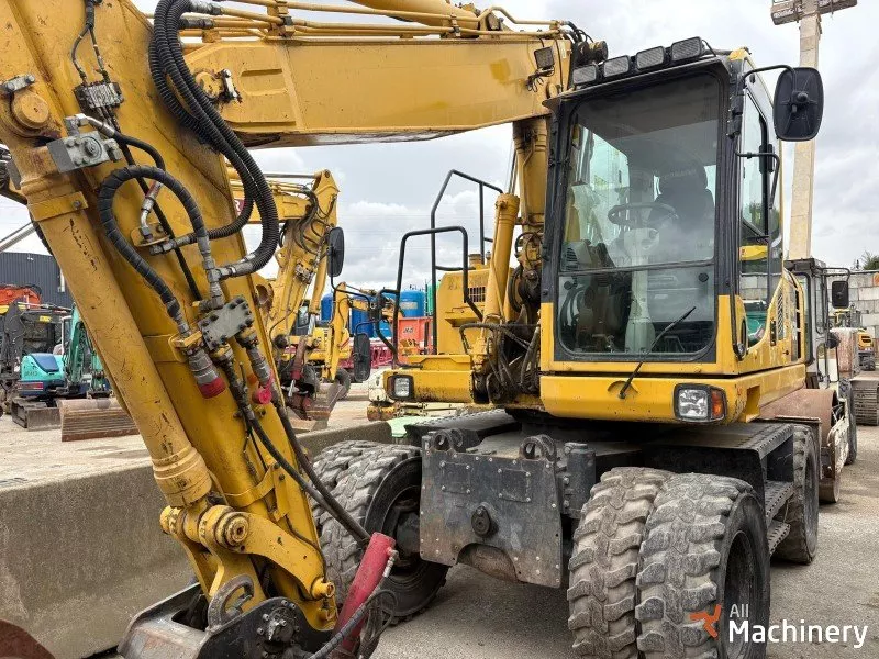 KOMATSU PW160-8 Wheel excavators (2015 year) #7947