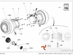 HAULOTTE Star 10 motor Working platform electric parts (2017 year) #8377