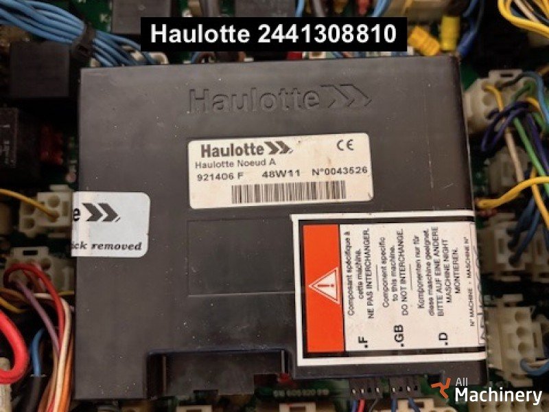 HAULOTTE 2441308810 Working platform electric parts (2014 year) #8419