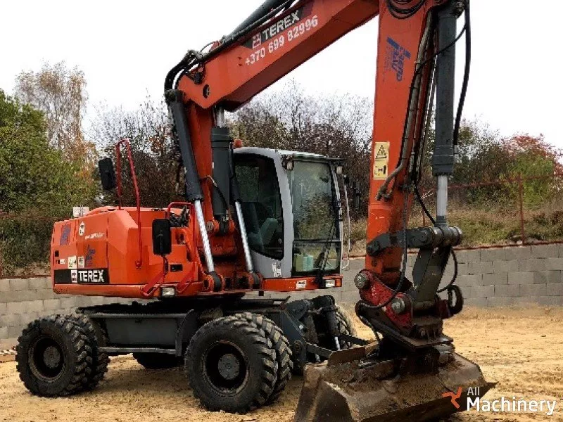 TEREX Ratinio ekskavatoriaus nuoma Weel excavators for rent (2011 year) #8495