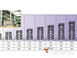 CUSTERS Mobilių bok&scaron;tinių pastolių nuoma Mobile scaffolds for rent (2026 year) #8560