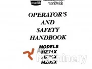 GROVE MZ82X Operator's manual Other parts for working platforms (1992 year) #8953